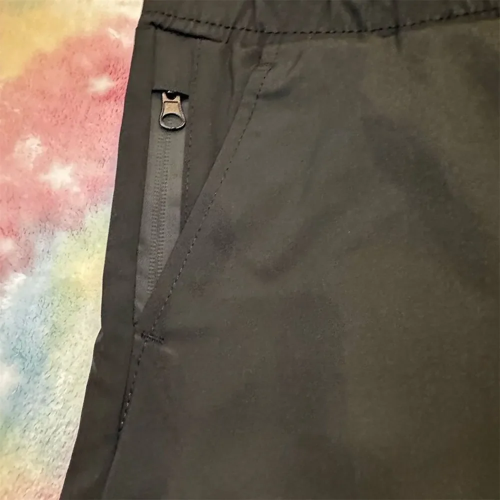 Men's JumpStart Black Nylon Cargo Shorts M Utility Style Quick-Dry Lightweight